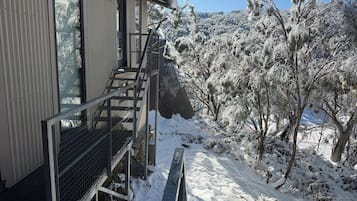 Superior Chalet, Balcony, Mountain View | Terrace/patio