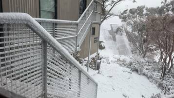 Superior Chalet, Balcony, Mountain View | Terrace/patio