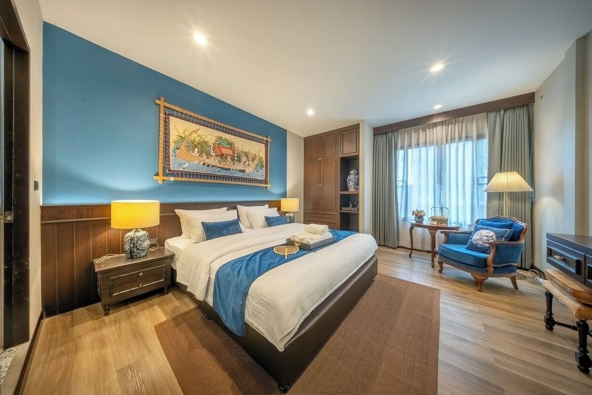 Quarto casal luxo | Escrivaninha