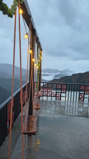 Basic Cottage, Mountain View | Property grounds - Into The Wild Stays (Dhanolti)