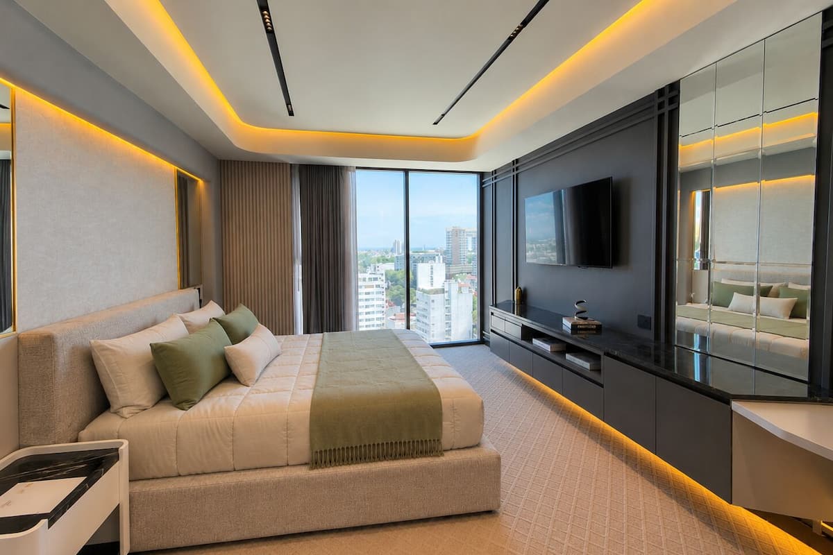 Ropa de cama de alta calidad, wifi gratis y ropa de cama
