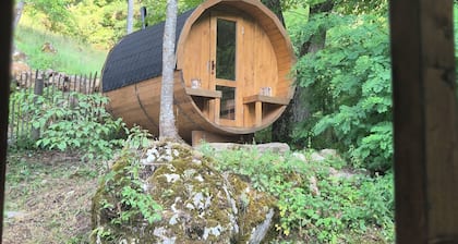 Quaint 2-bedroom chalet in enchanting Sub Piatră getaway