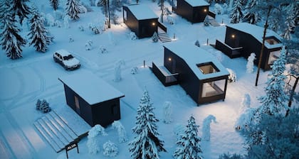 Aurora Roof Window | 28m² Private Lux Arctic Cabin