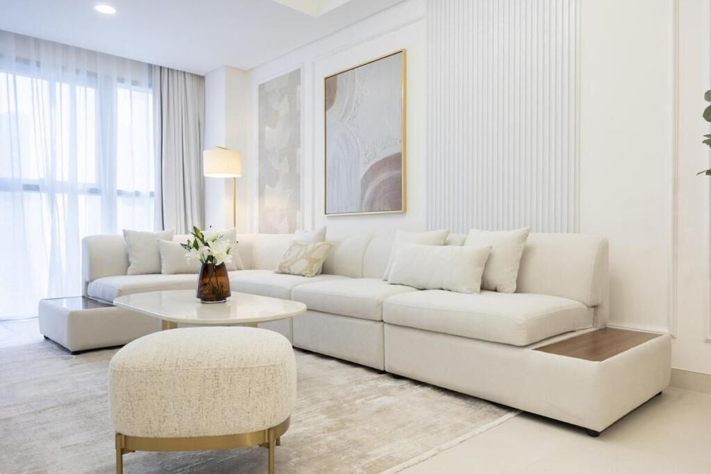 Apartment, Balcony | Living area