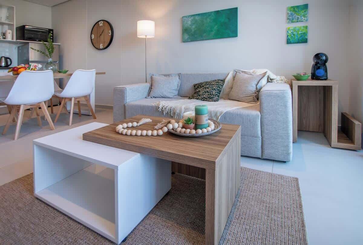Apartment, Balcony, City View | Living area