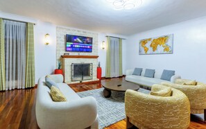 Villa Luxe, vue lac | Coin séjour