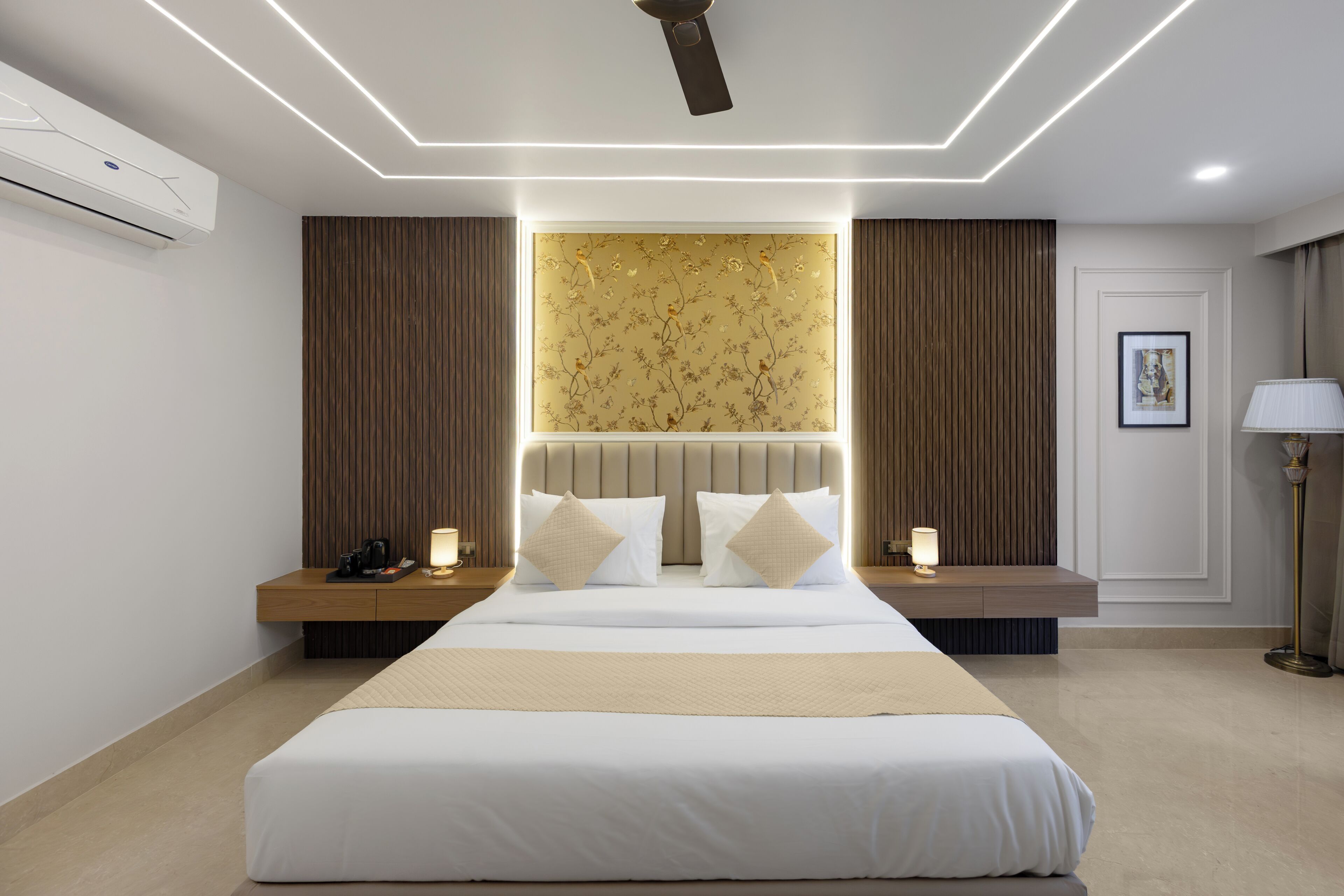 Camera Classic con letto matrimoniale o 2 letti singoli, vista collina | Wi-Fi gratuito