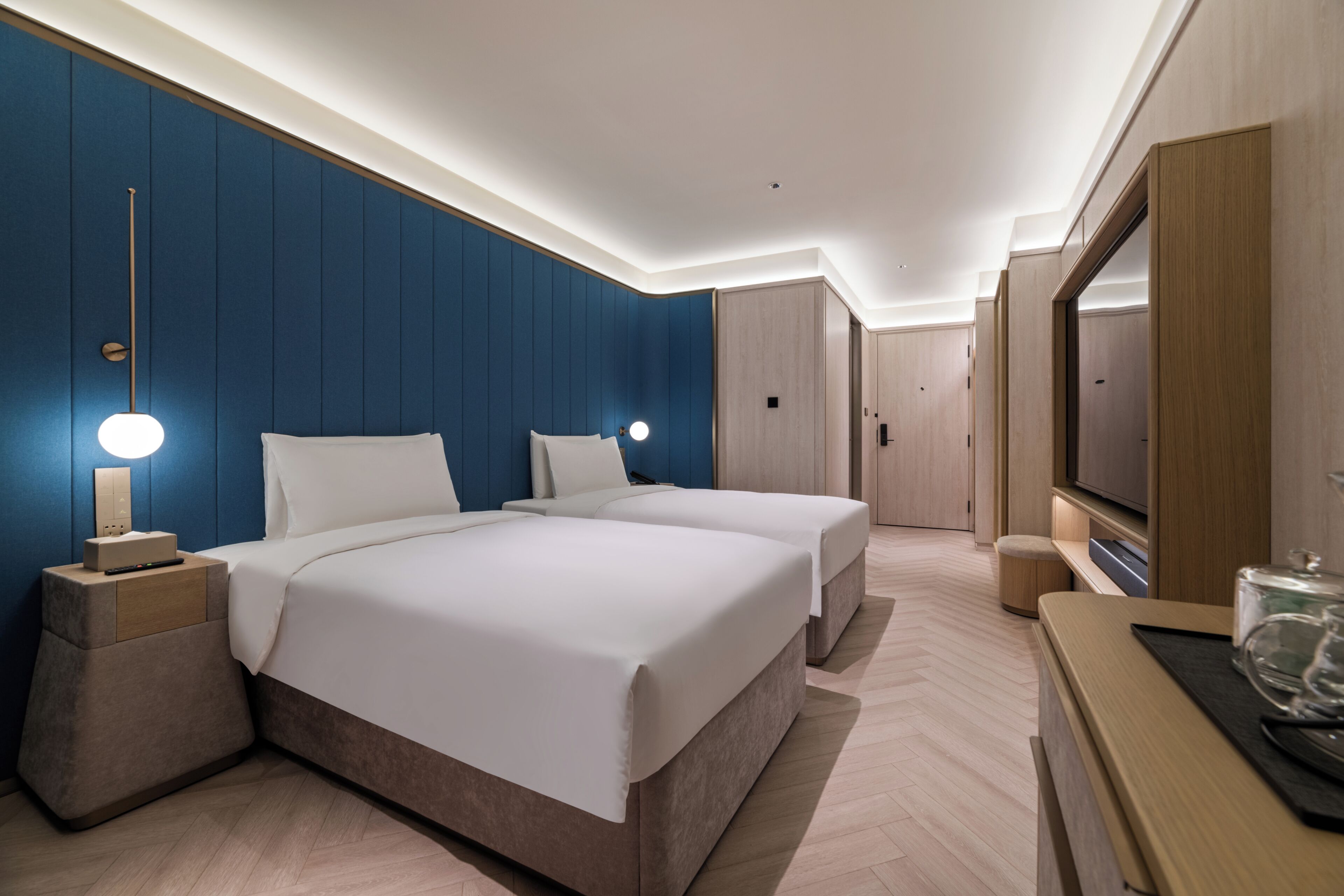 Executive Twin Room | Blackout curtains, iron/ironing board (on request), free WiFi