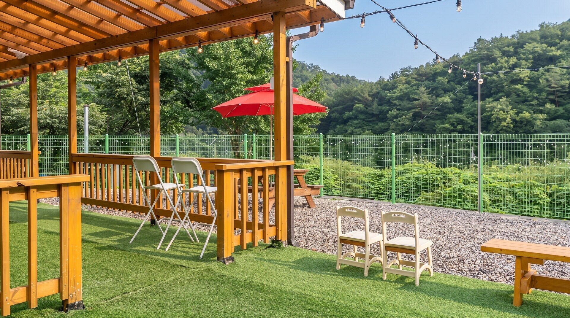 Basic-Zimmer, 2 Schlafzimmer (Standard Room1(Private BBQ))