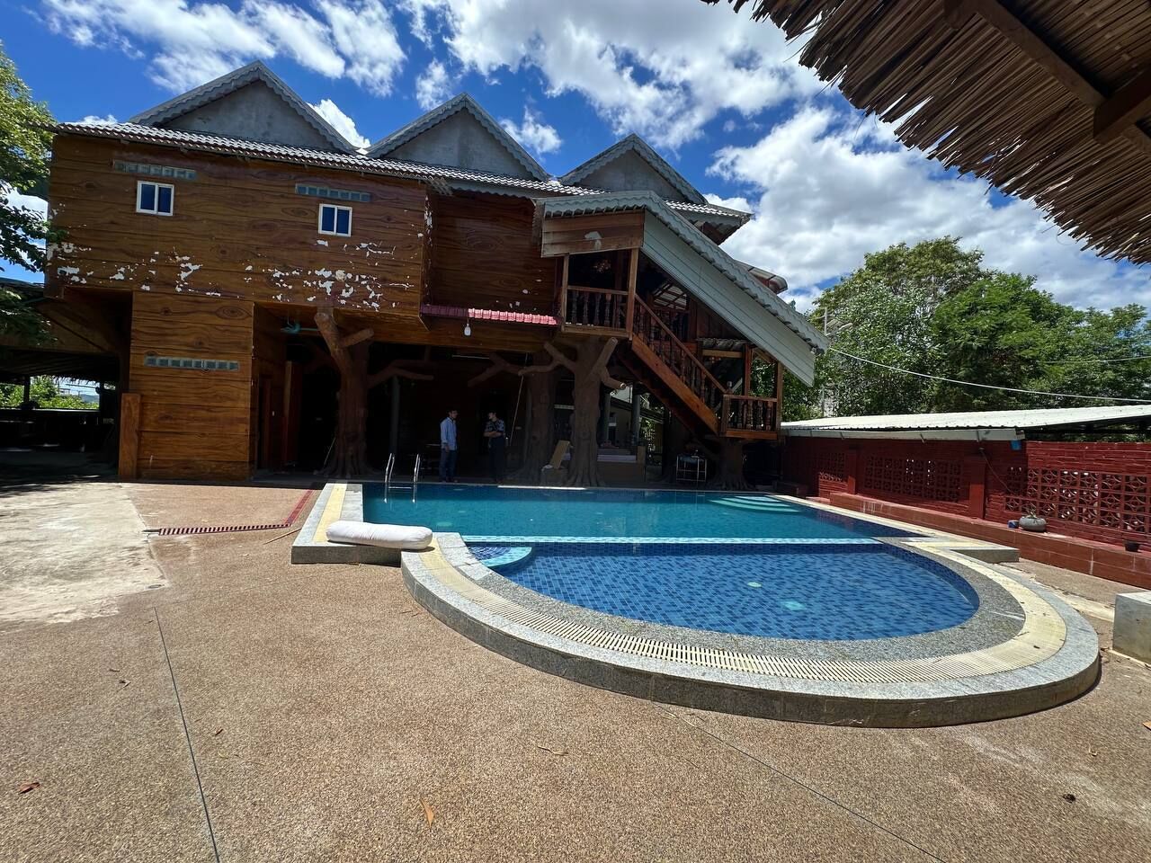 Outdoor pool