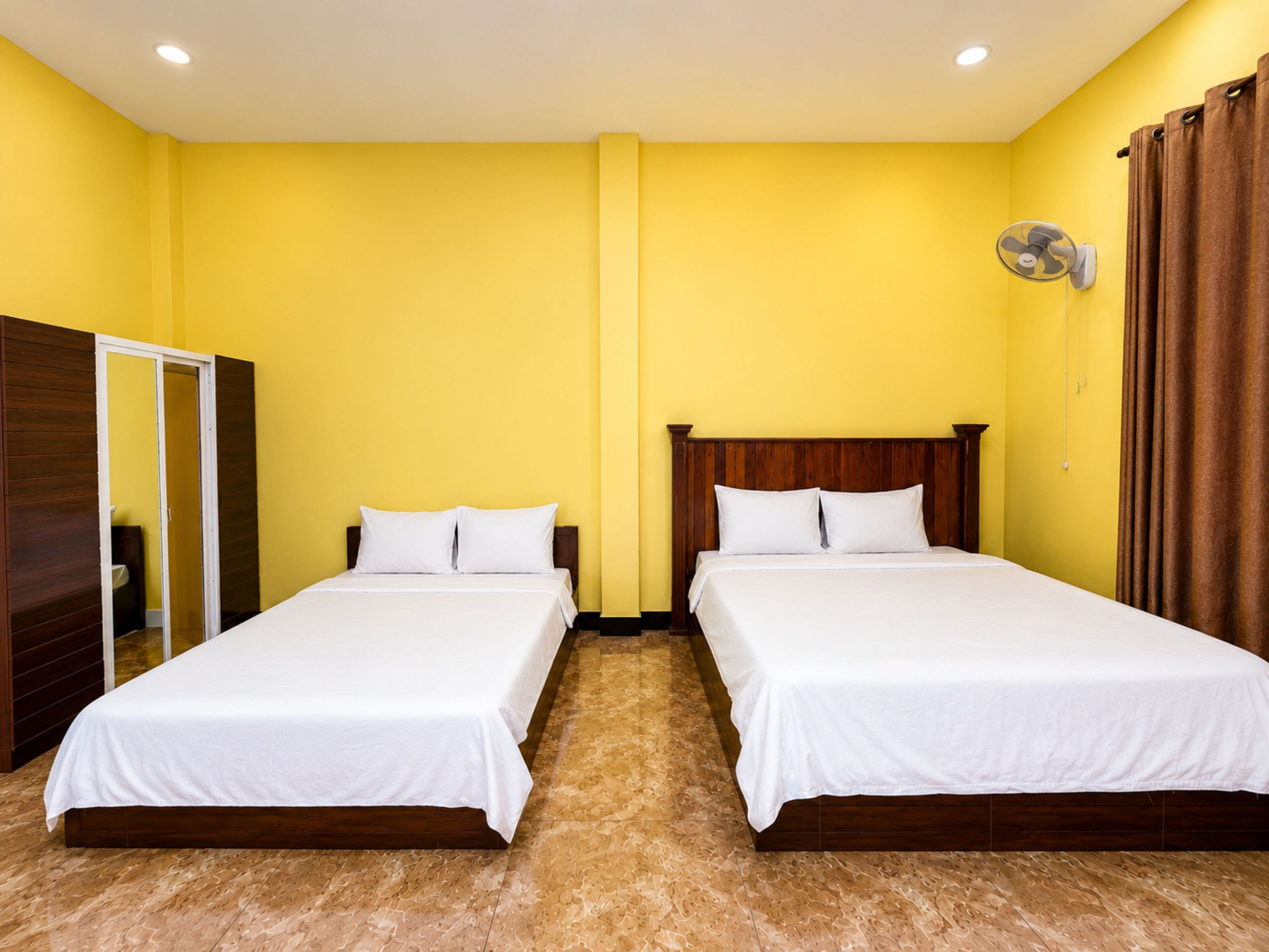 Chambre Quadruple Standard, patio