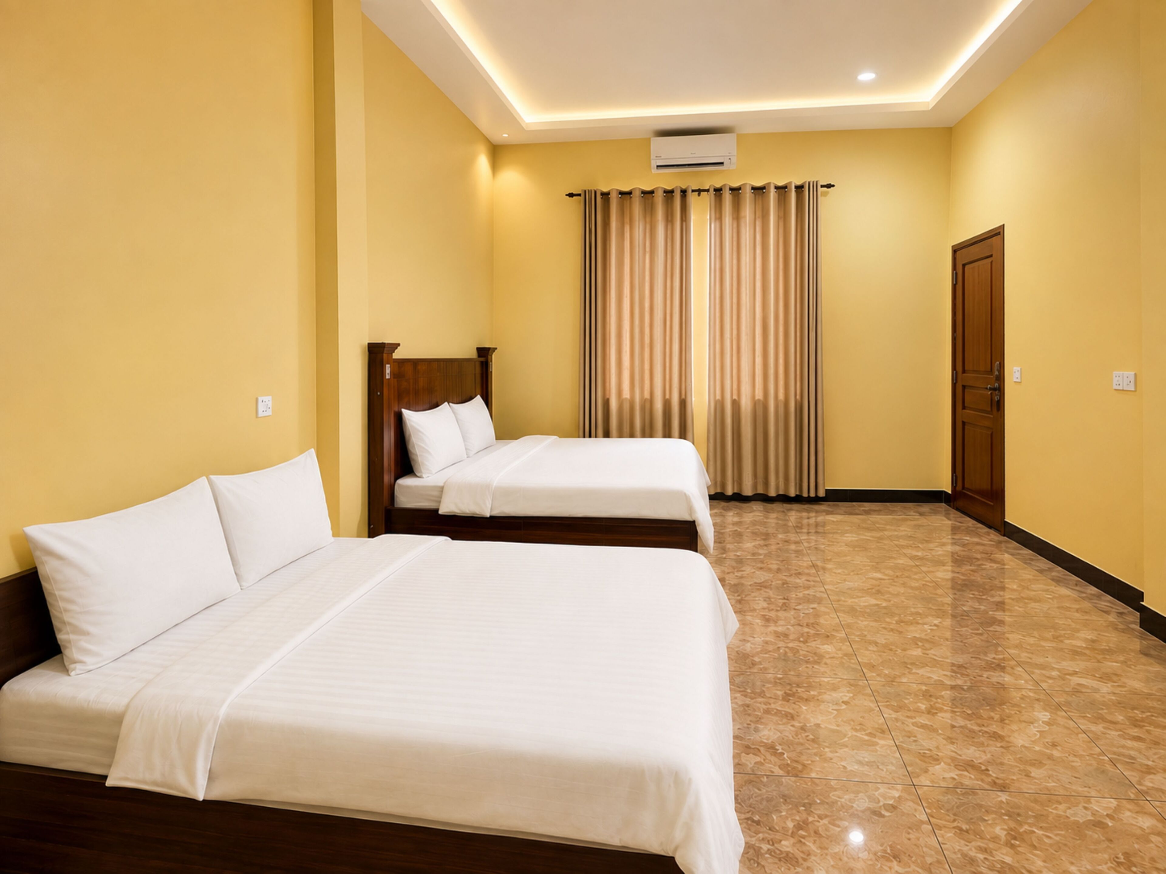 Standard Quadruple Room, Patio | View from room
