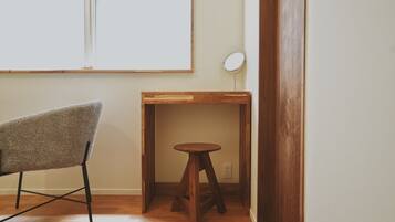 Double Room | Desk, laptop workspace, WiFi (free), bed sheets