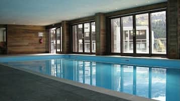 Indoor pool, a heated pool