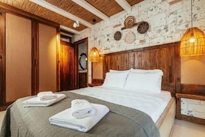 Habitación superior | Sábanas de algodón egipcio, ropa de cama de alta calidad y edredón