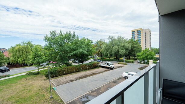 Balcony view - RentPlanet - Apartament Szeligowska (Warszawa)