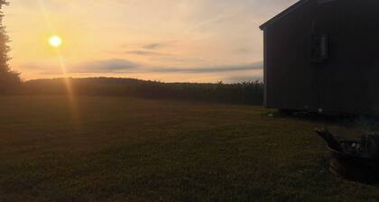Romantic Cabin Escape in Dawn Euphemia Sunsets & S'mores