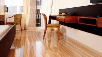 Double or Twin Room, Balcony | Laptop workspace, free WiFi, bed sheets