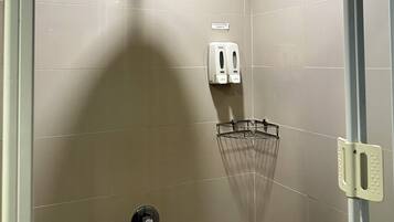 Superior Double Room, 1 King Bed | Bathroom | Shower, hair dryer, slippers, towels