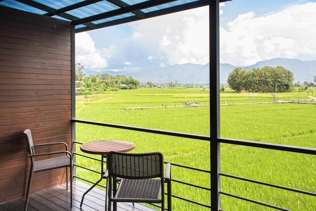 Loft Premium, 1 Tempat Tidur King, balkon, pemandangan gunung | Halaman properti