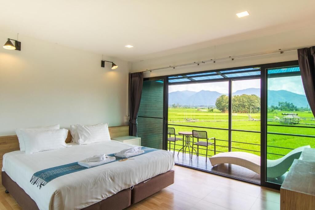 Premium-Loft, 1 King-Bett, Balkon, Bergblick
