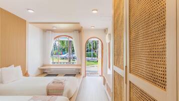 Japanese-style Villa, 2 Single Beds, Non Smoking, Garden View | In-room safe, free WiFi