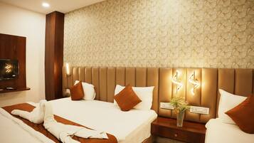 Superior Double Room | Egyptian cotton sheets, premium bedding, memory-foam beds, desk