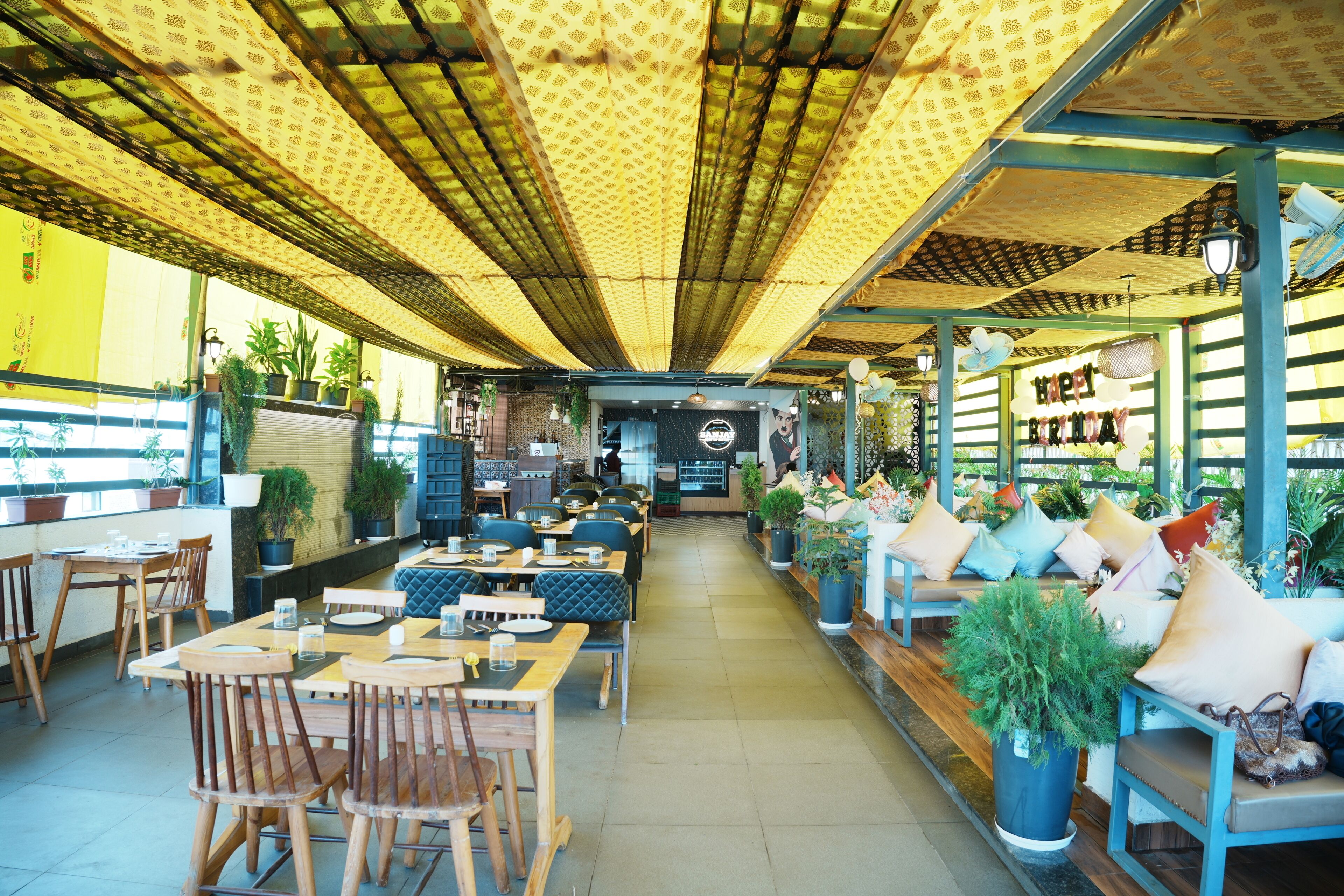 Rooftop terrace