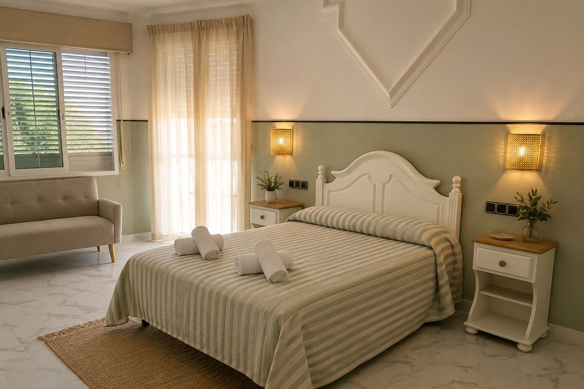 Wifi gratis y ropa de cama 