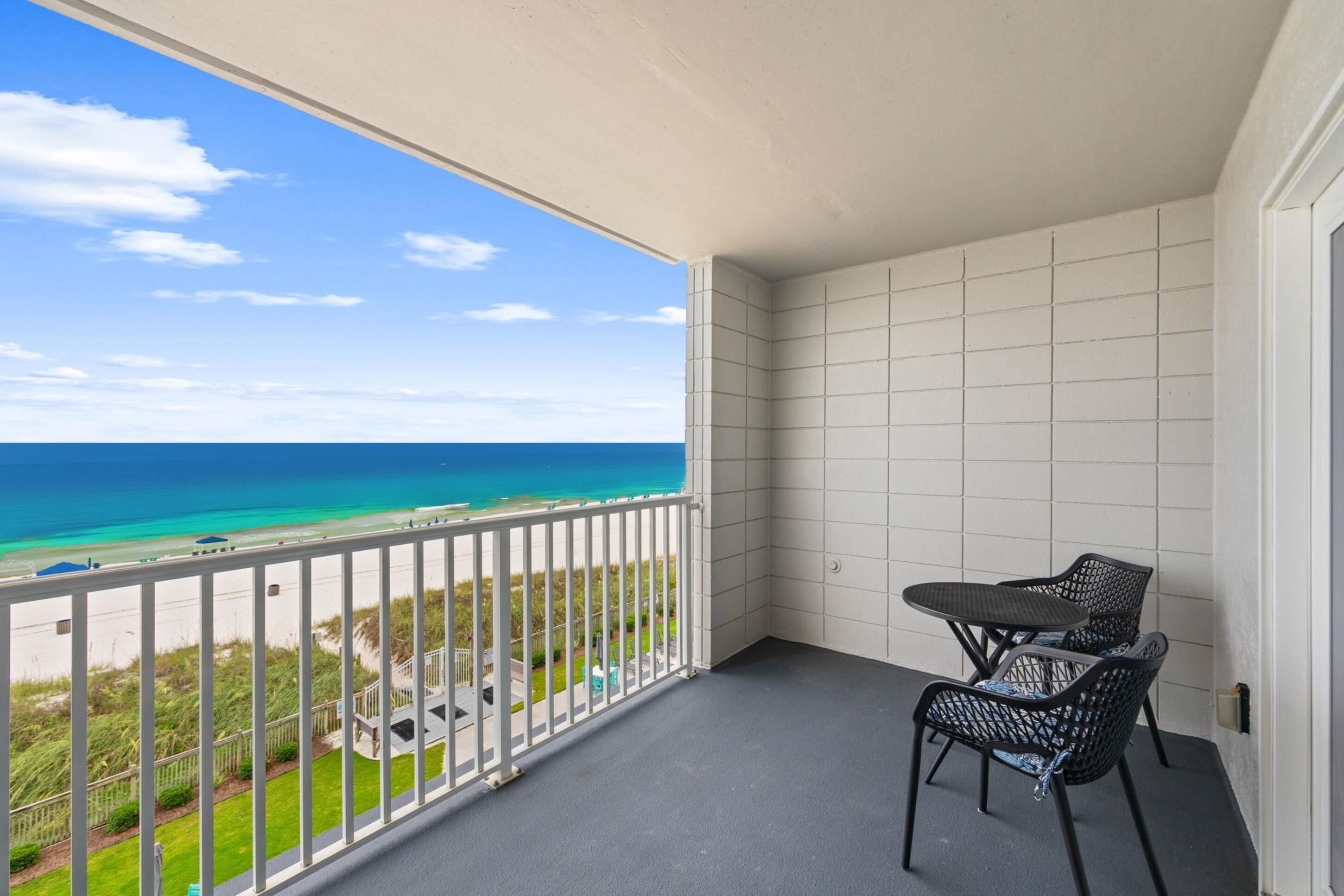Appartement, uitzicht op zee | Balkon