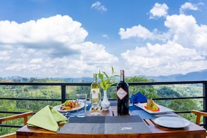 Family Quadruple Room, Balcony, Garden View | Outdoor dining - Nelisa Wellness Resort & Spa (Matale)