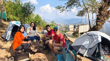 Tent, Patio, Hill View | Outdoor dining