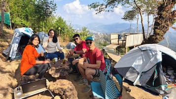 Tent, Patio, Hill View | Outdoor dining