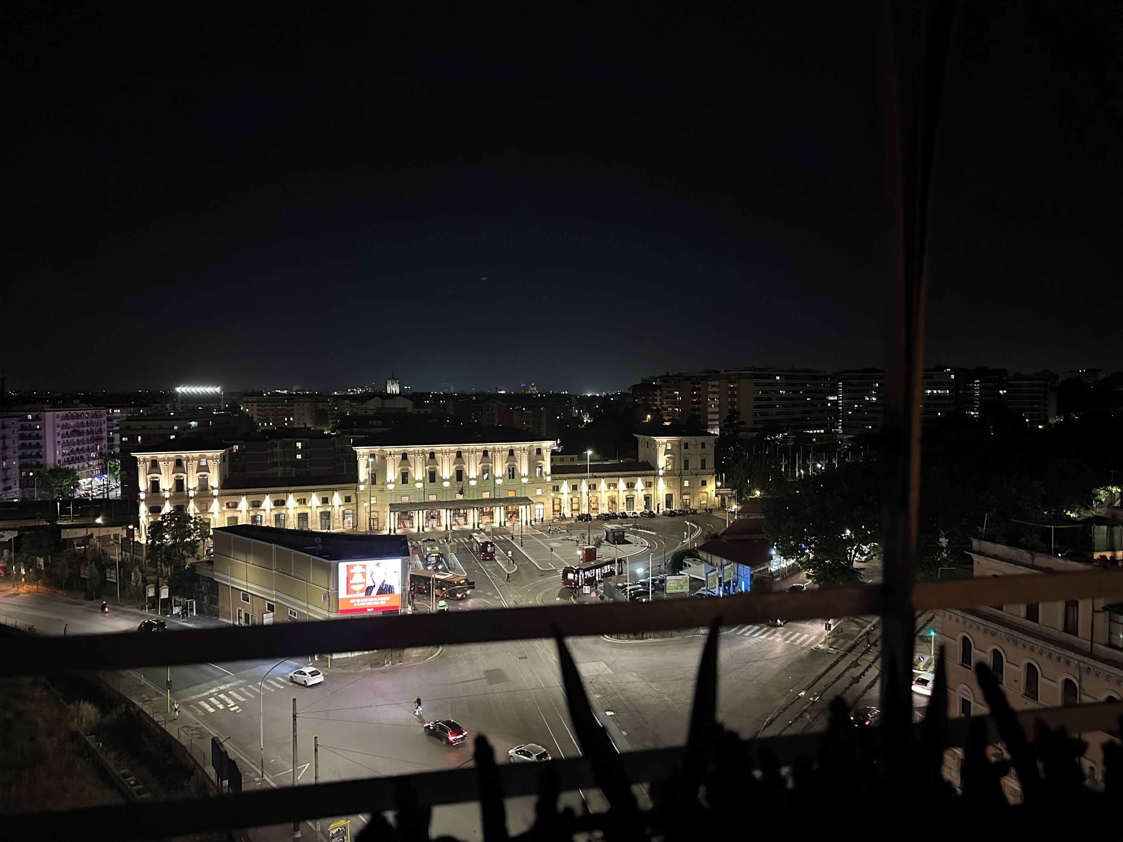Vista dalla struttura