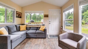 House (1 Bedroom) | Front of property - Walk to Sol Duc River! Cozy Home Near Forks (Beaver)