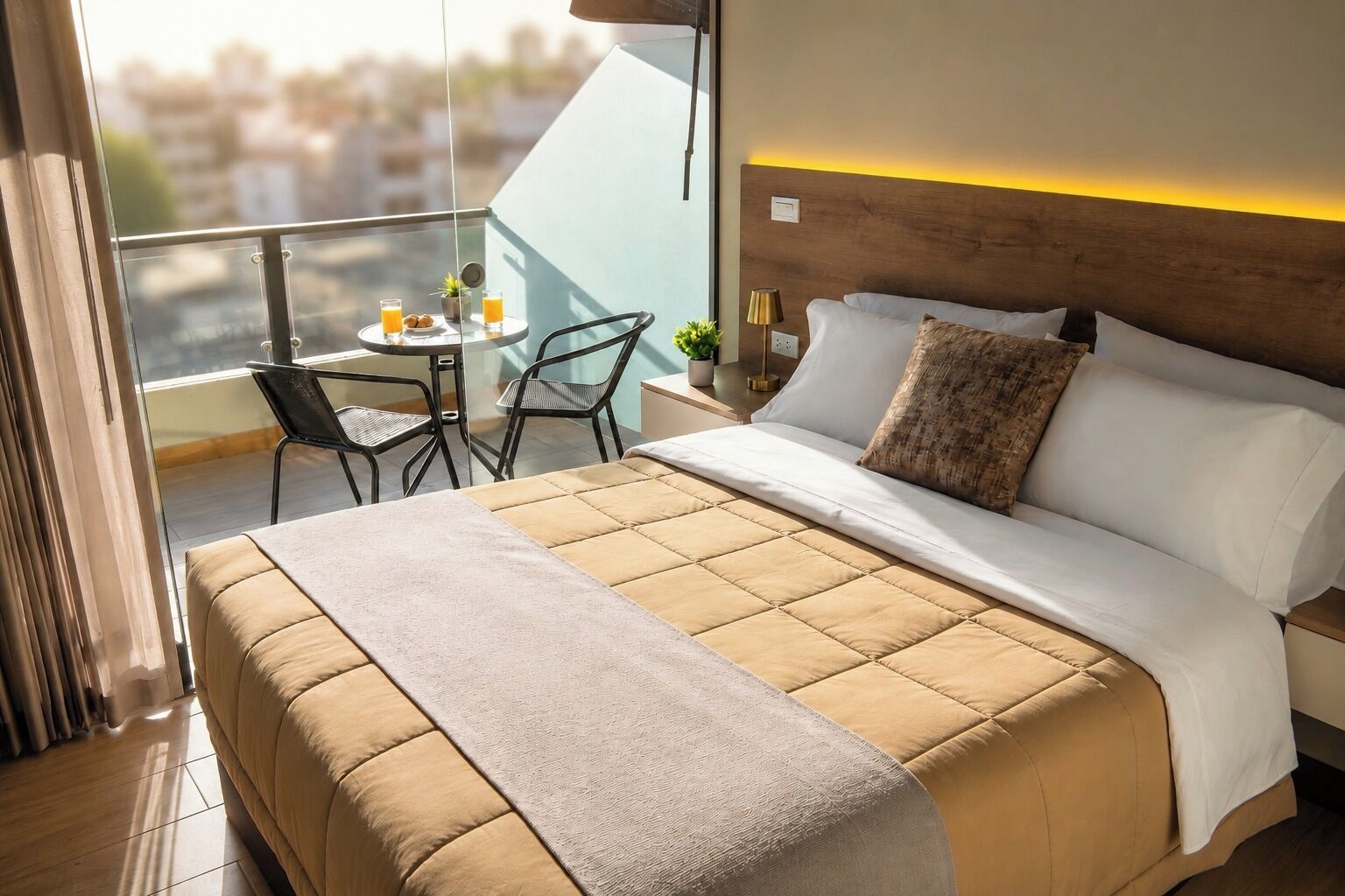 Junior suite, niet-roken | Luxe beddengoed, een minibar, een bureau, een laptopwerkplek