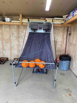 Games room - Escape to The Blue Bird – a cozy 2-bedroom cottage with hot tub and partial ocean views! Just 5 mins from Carbonear & 15 mins to Salmon Cove Sands. (Flat Rocks)