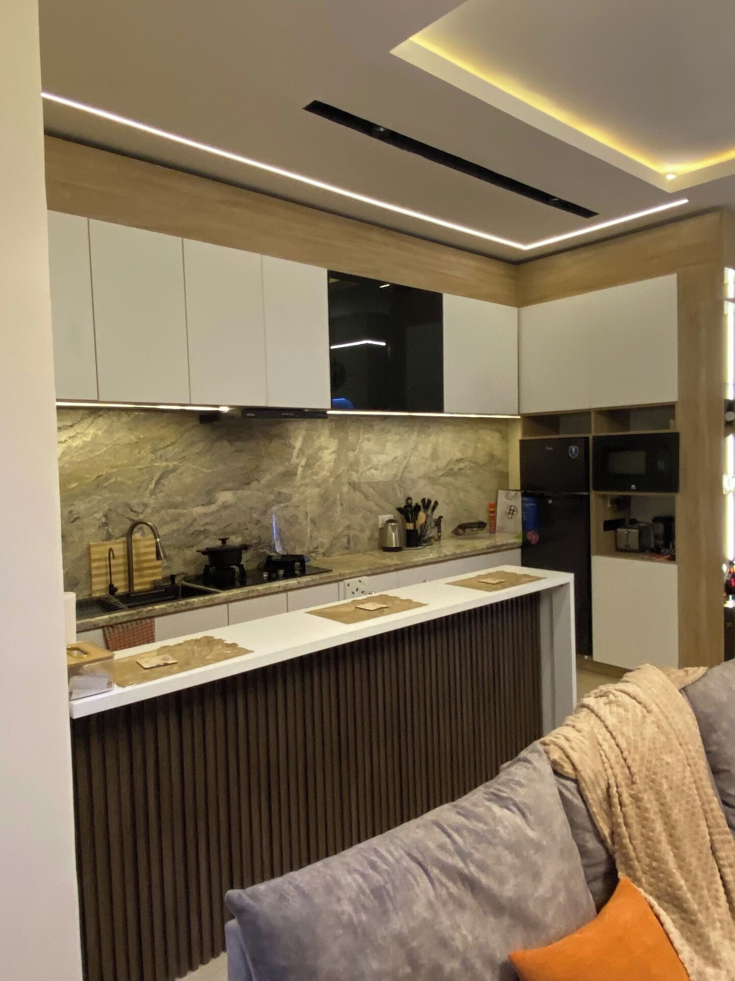 Familienapartment, Balkon, Stadtblick | Innenbereich