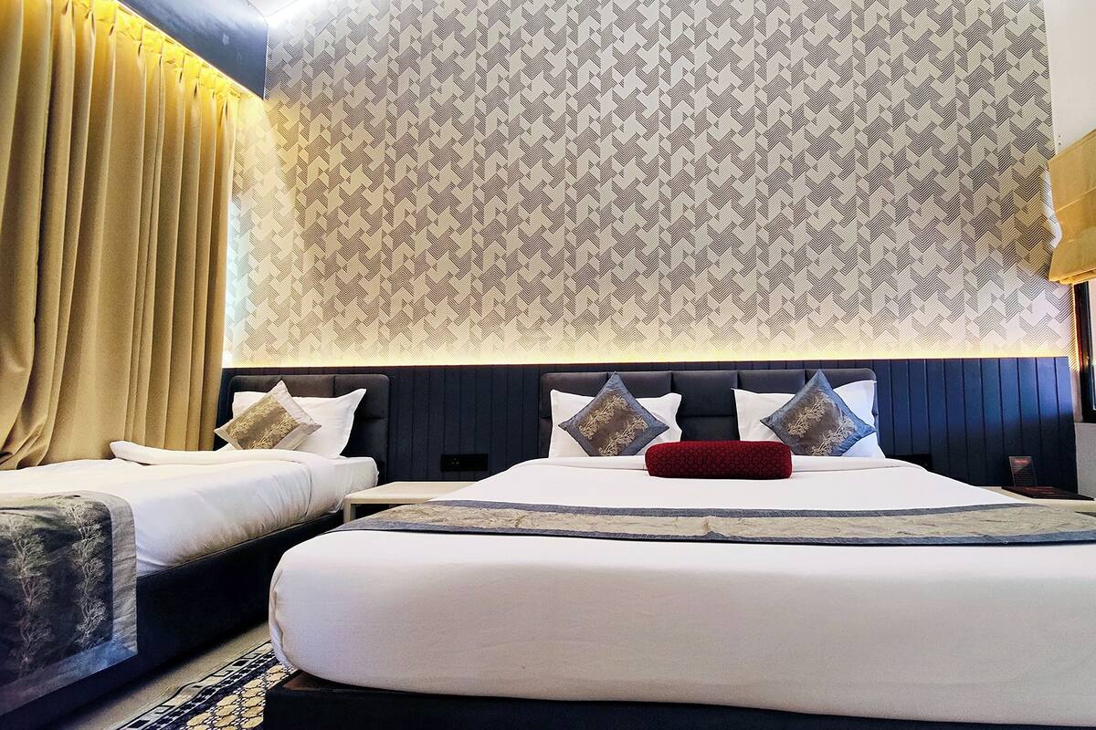 Superior Triple Room, Lake View | Desk, laptop workspace, soundproofing, iron/ironing board (on request)