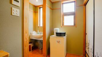 Towels, toilet paper