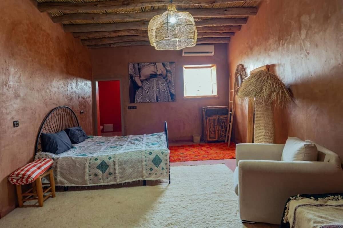 Triple Room, Courtyard View