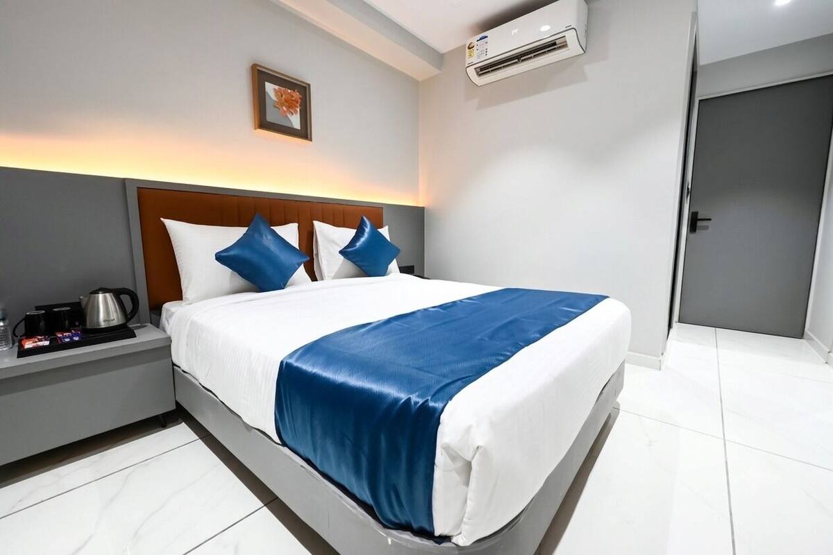 ห้องดีลักซ์ | โต๊ะทำงาน, พื้นที่ทำงานแบบใช้แล็ปท็อป, Wi-Fi ฟรี