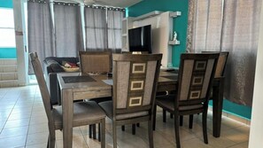 Dining - Olas Del Mar Condo; Private 2BR Condo (Luquillo)