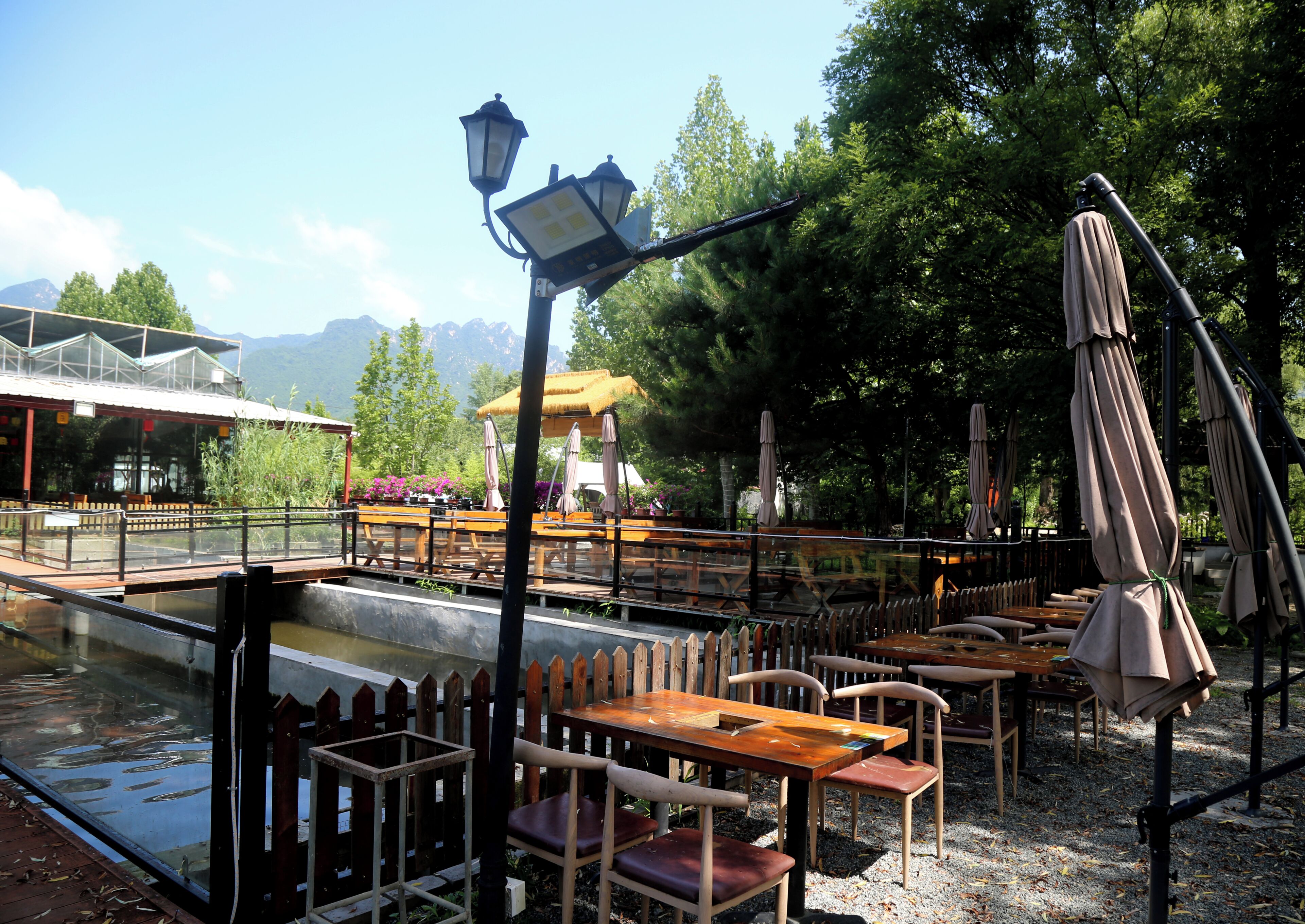 Restaurante al aire libre