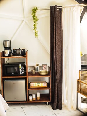 Interior - Zoe Dome • Luxury Mountain Glamping with Views & Movie Nights (Alto San Juan)