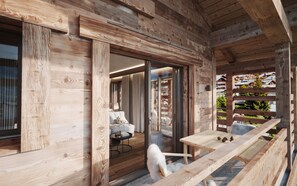 Terrace/patio - The Ski Lodge (Bagnes)