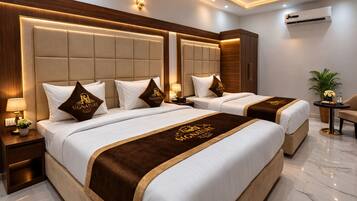 In-room safe, iron/ironing board, WiFi (free)