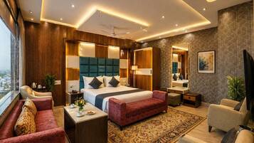 Deluxe Double or Twin Room, City View | In-room safe, iron/ironing board, free WiFi