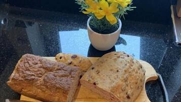 Free daily full breakfast