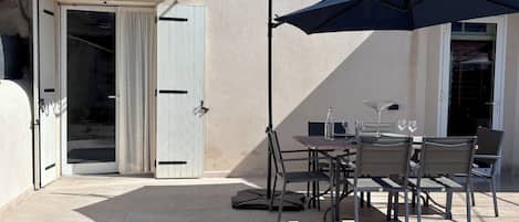 Restauration en plein air